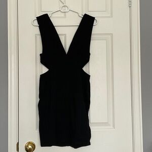 Silence + Noise Black Cutout Bodycon Dress